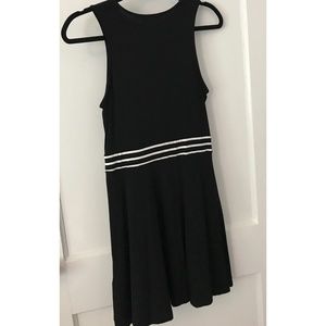 American Eagle Skater Striped Cutout Dress- Size M